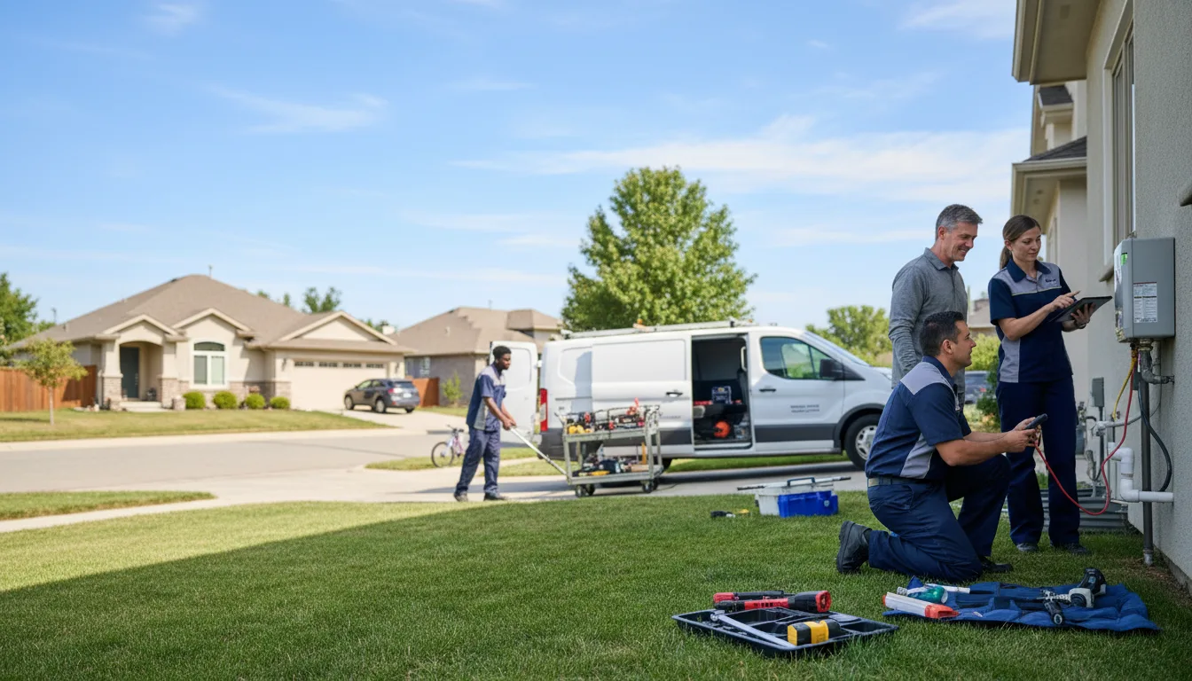 Tankless water heater service in Lebanon, OR